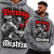 BLUZA Z KAPTUREM SPORTY WALKI  TRENING CZYNI MISTRZA